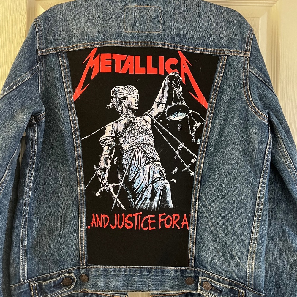 Metallica Jean/denim Jacket